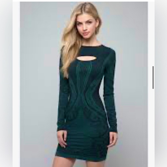bebe Dresses & Skirts - CYBER DEAL! NWT! Bebe Green & Black Dress Size M
